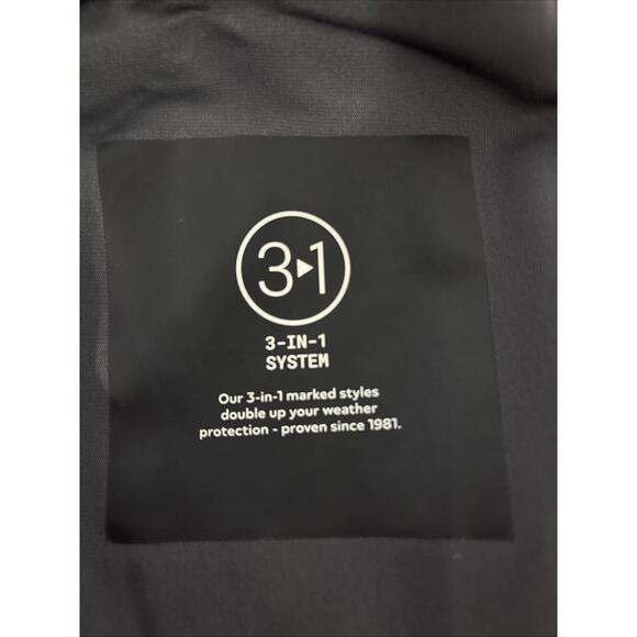 Jack Wolfskin MENS FULL ZIP Fleece Size M BLACK EMBROIDERED LOGO, POCKETS, WARM - Picture 11 of 15